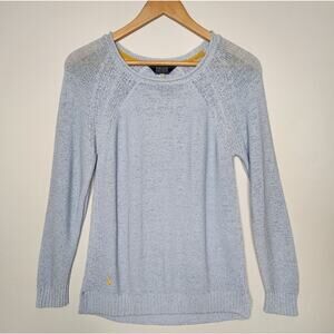 Joules Light Blue Lightweight Sweater Women's Size 6